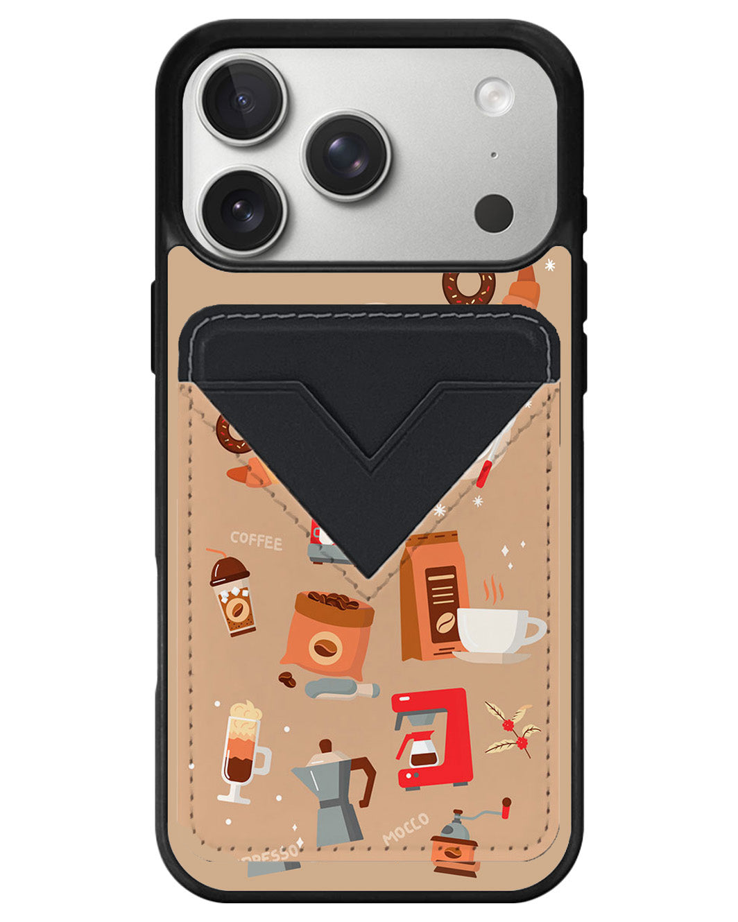 iPhone Avant Wallet Case - Barista