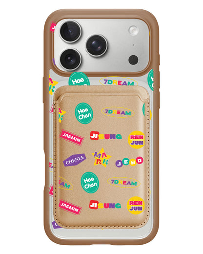 iPhone Magnetic Wallet Case - NCT Dream 7 Dream