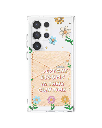 Android Phone Wallet Case - Blooms