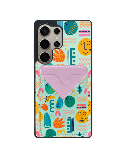 Android Avant Wallet Case - Silent Art