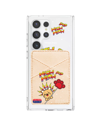 Android Phone Wallet Case - Meow Pop 2.0