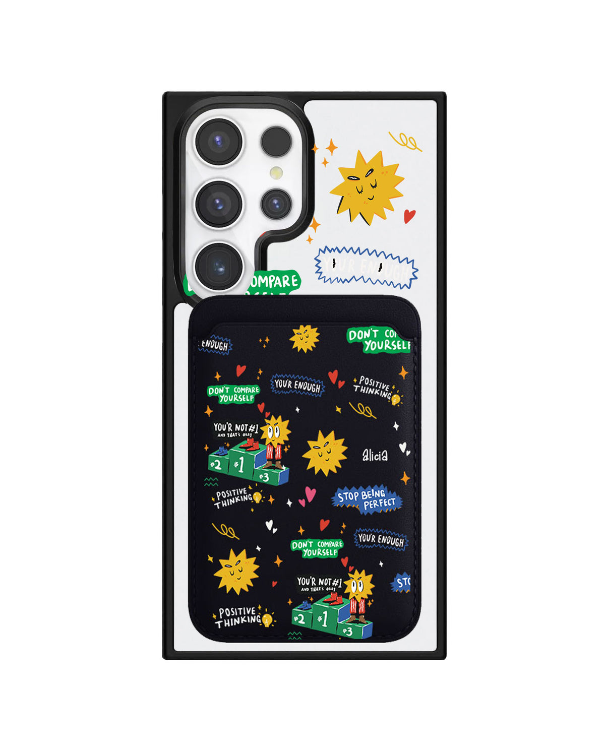 Android Magnetic Wallet Case - Selfless Love 4