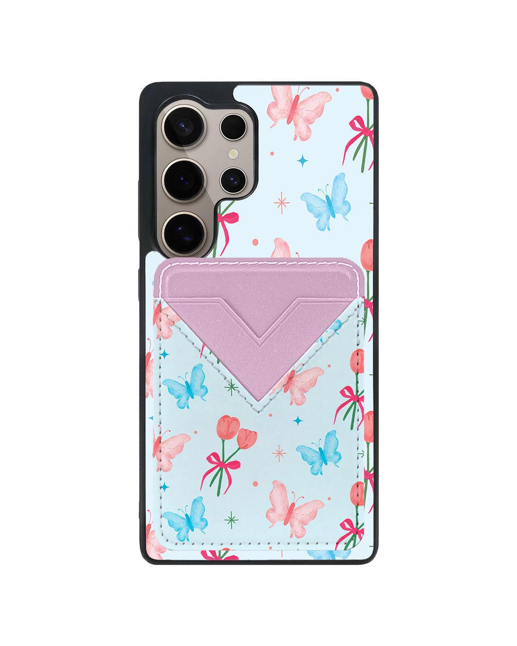 Android Avant Wallet Case - Coquette Butterfly