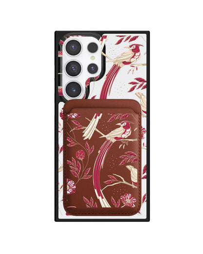 Android Magnetic Wallet Case - Lovebird 8.0