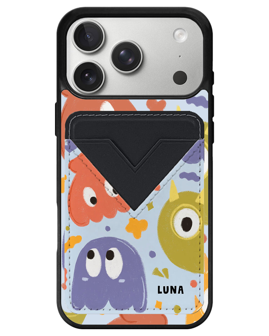 iPhone Avant Wallet Case - Cute Monster 1