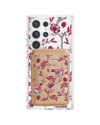 Android Magnetic Wallet Case - Lovebird 11.0