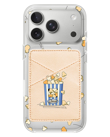 iPhone Phone Wallet Case - Popcorn