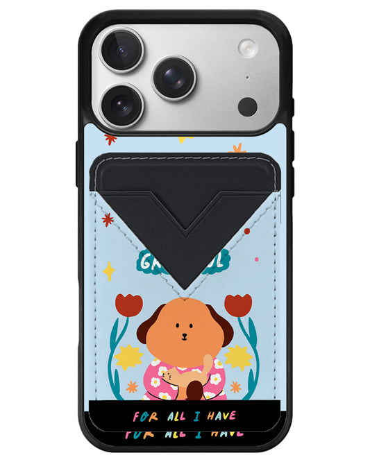 iPhone Avant Wallet Case - Kiku And The Cat