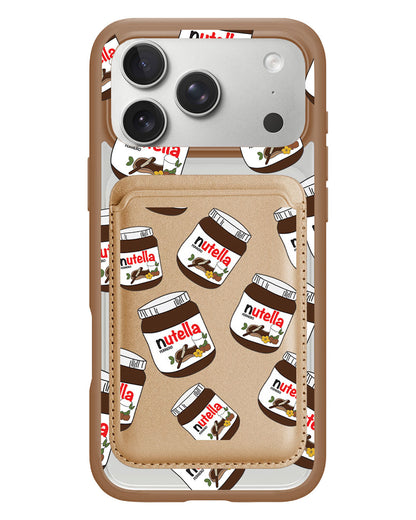 iPhone Magnetic Wallet Case - Nutella