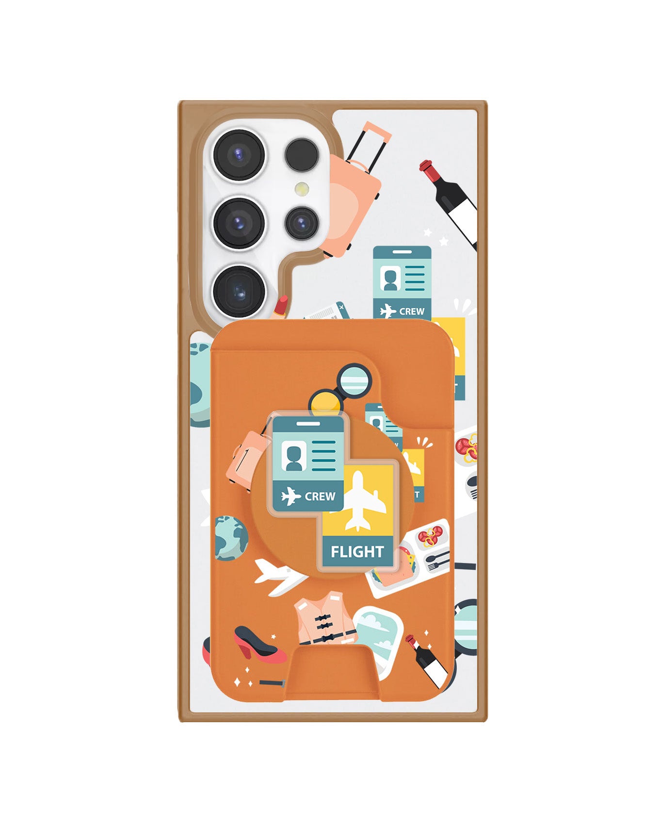Android Magpop Wallet - Stewardess