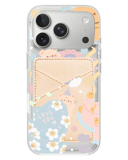 iPhone Phone Wallet Case - Cake Party