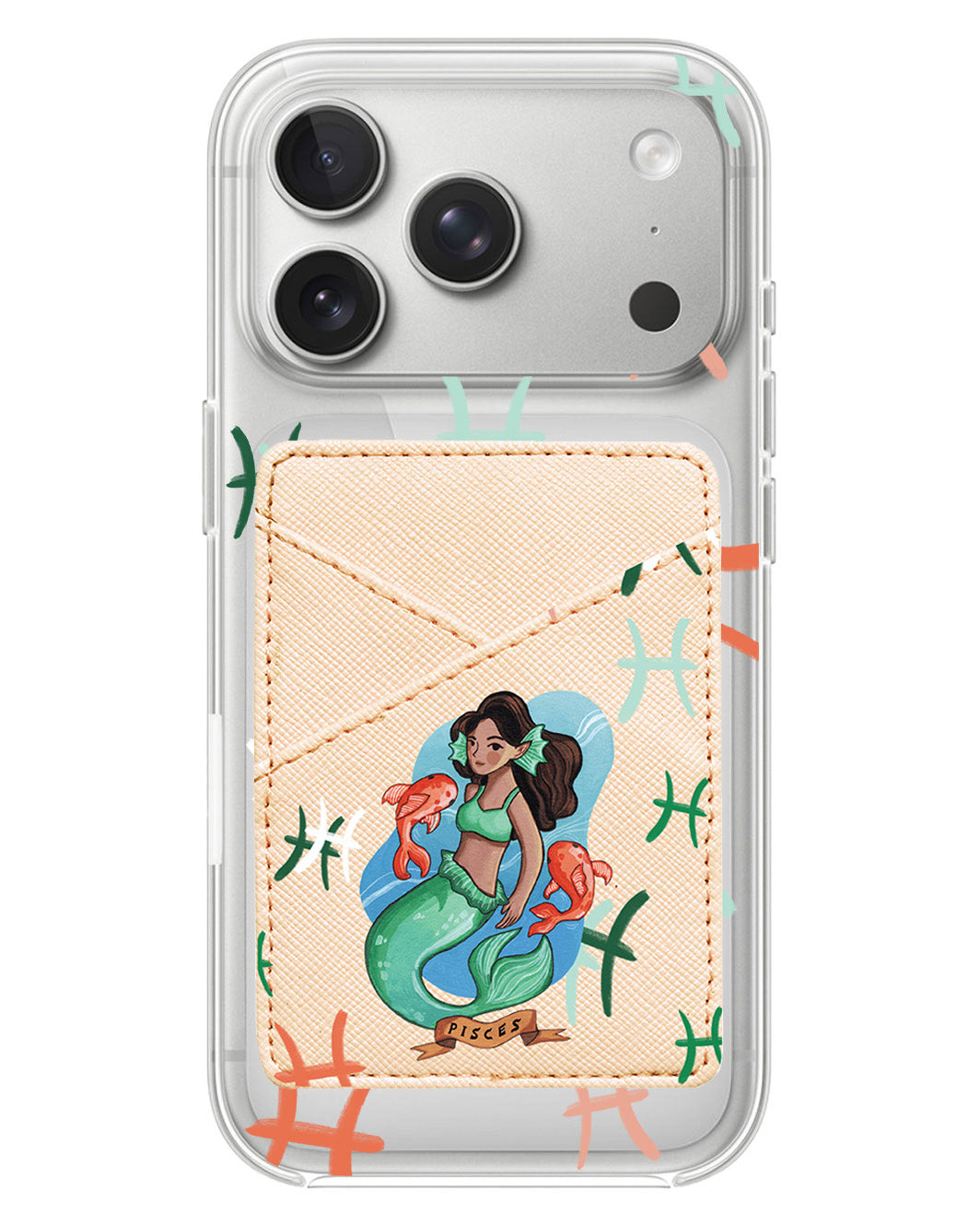 iPhone Phone Wallet Case - Pisces