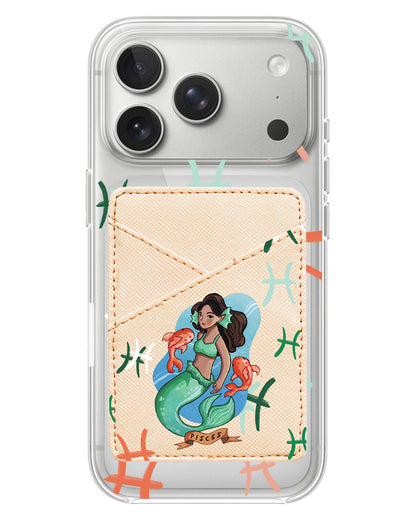 iPhone Phone Wallet Case - Pisces
