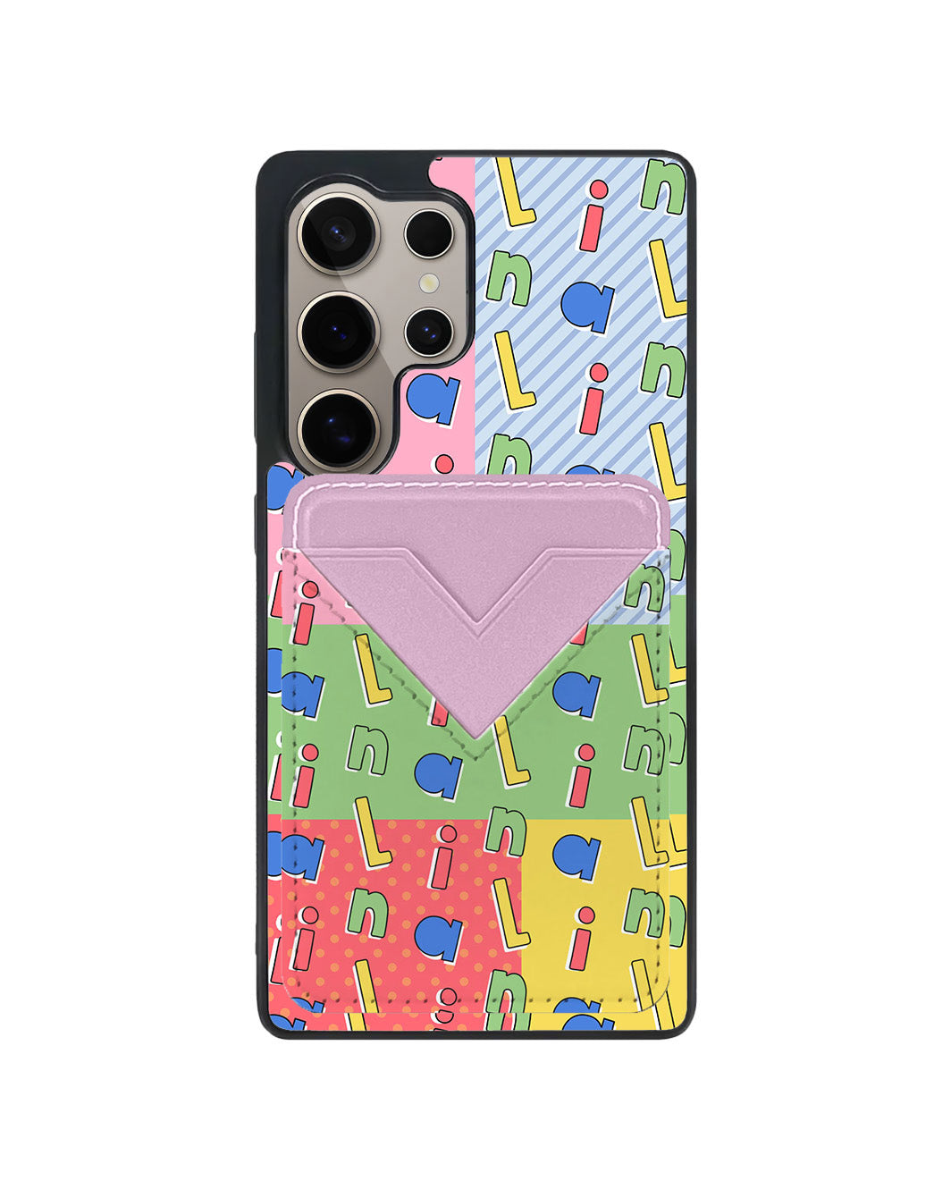 Android Avant Wallet Case - Custom Monogram 3.0 Abstract 1.0