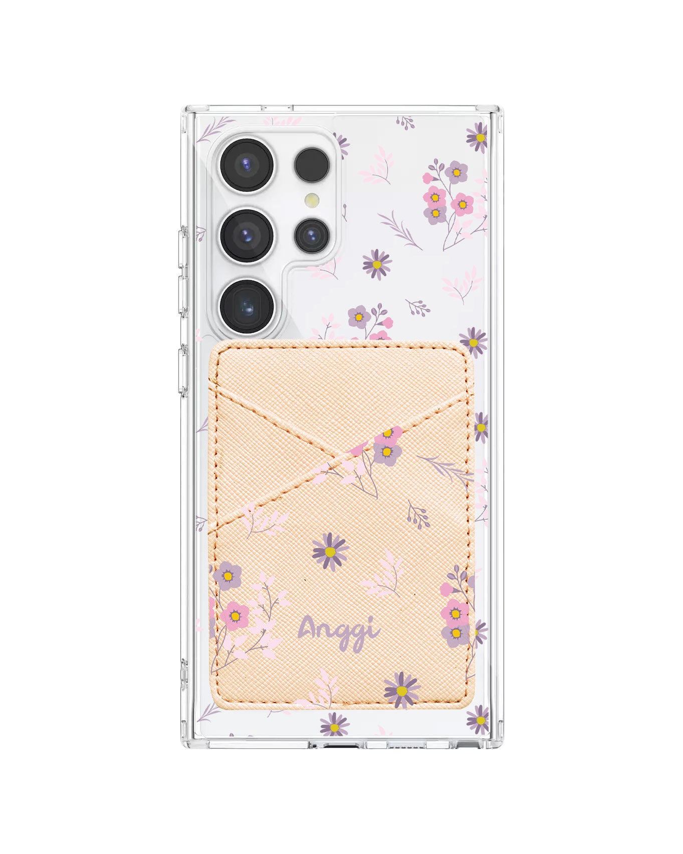 Android Phone Wallet Case - Cherry Blossom