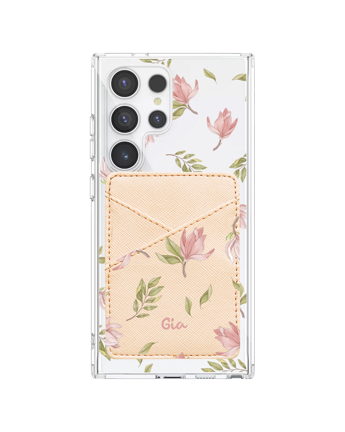 Android Phone Wallet Case - Azalea