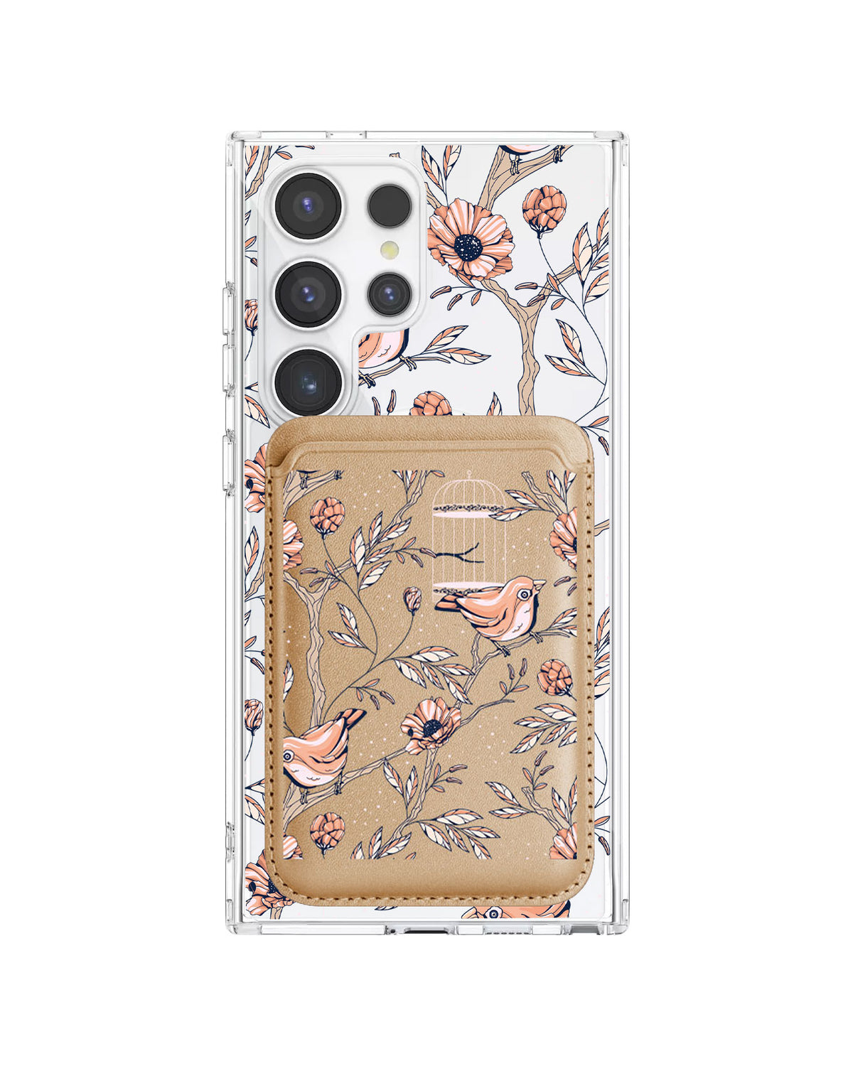 Android Magnetic Wallet Case - Lovebird 13.0