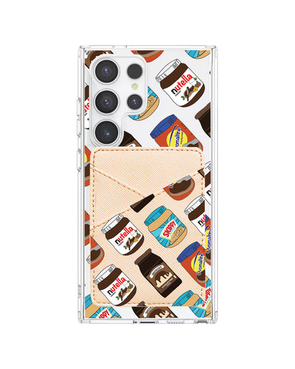 Android Phone Wallet Case - Choco Spread