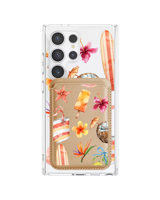Android Magnetic Wallet Case - Aloha 1.0
