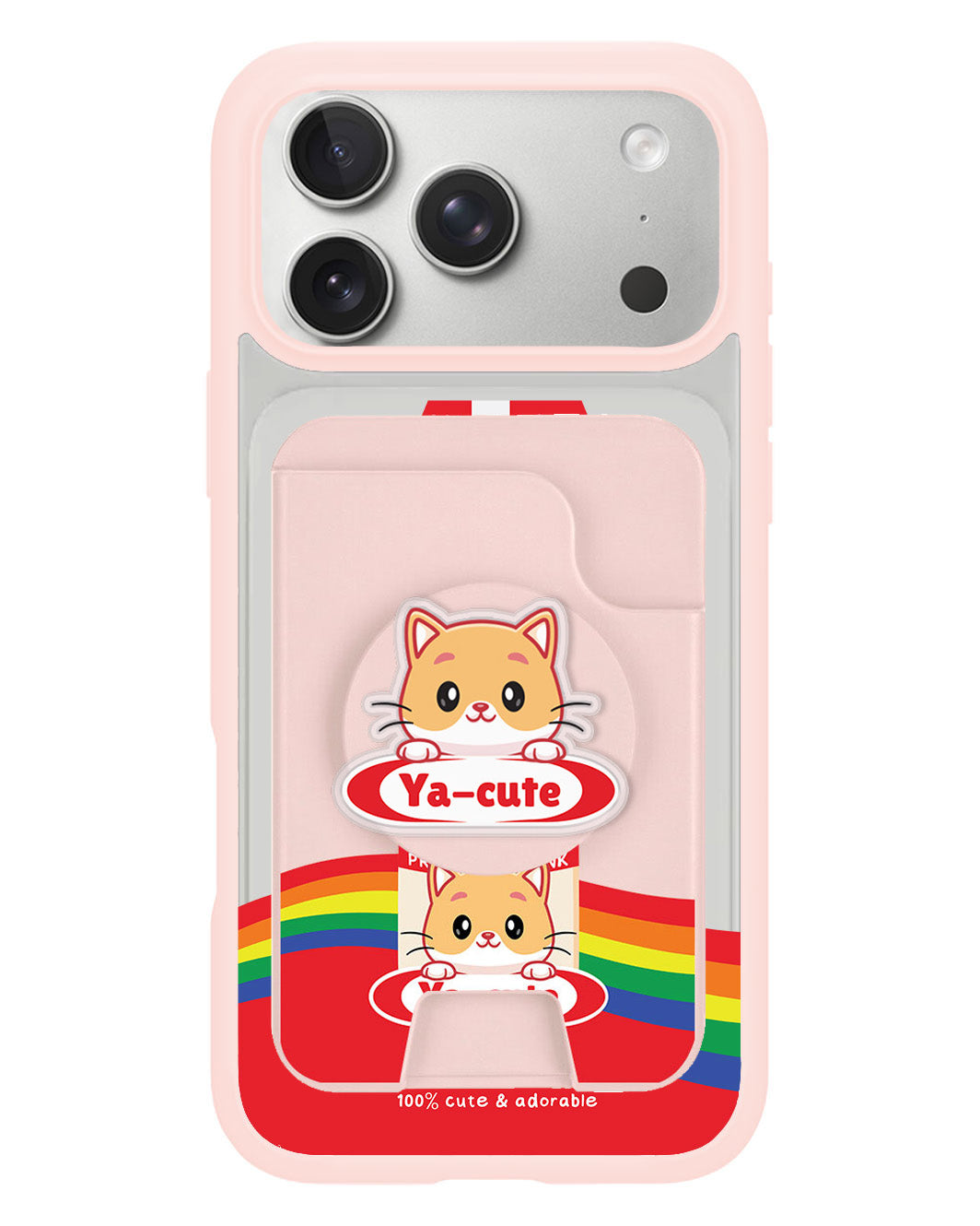 iPhone Magpop Wallet - Yacute Cat