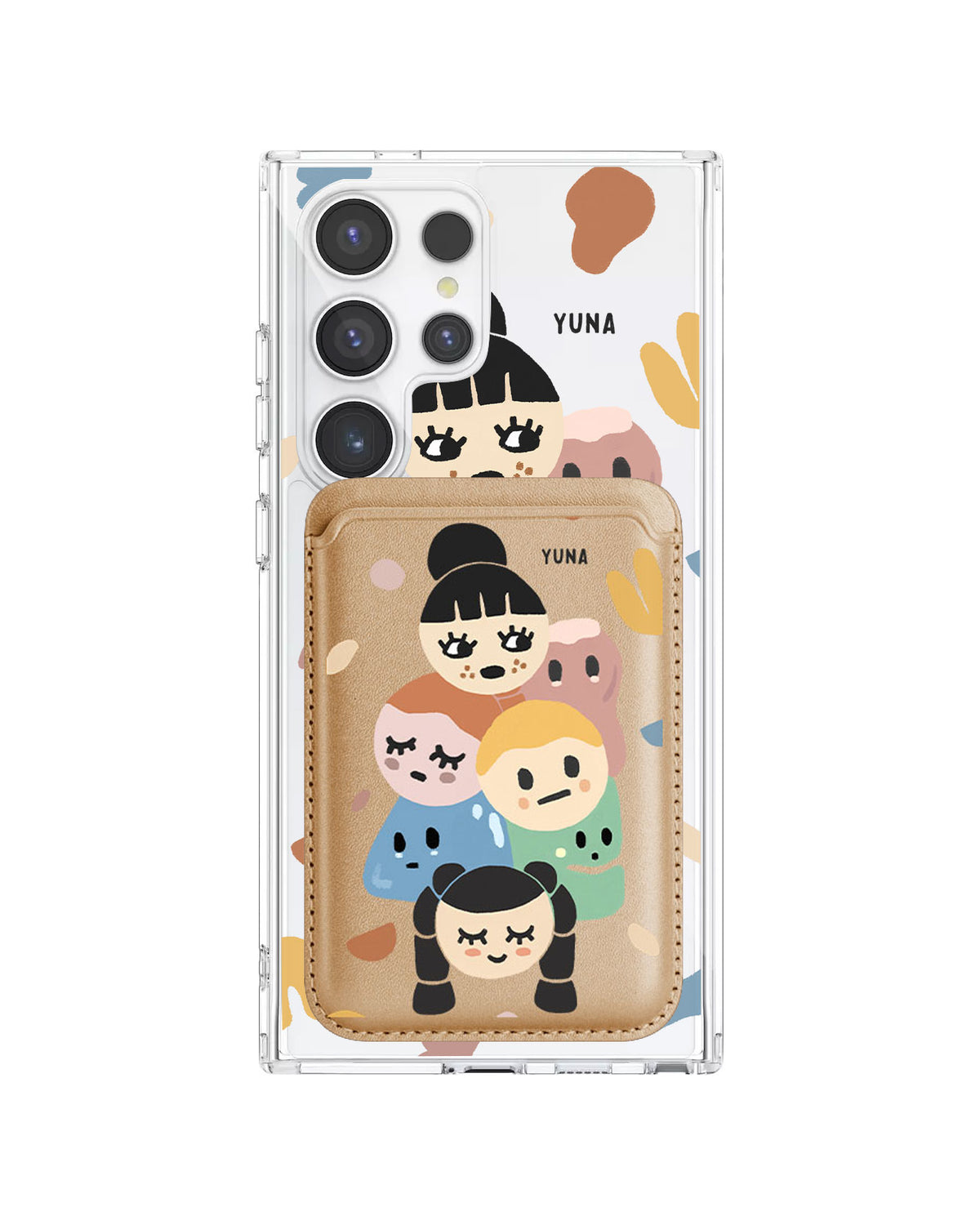 Android Magnetic Wallet Case - Doodle 1