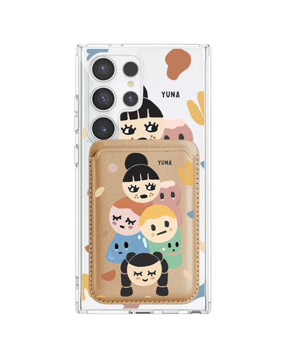 Android Magnetic Wallet Case - Doodle 1
