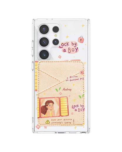 Android Phone Wallet Case - Crush Girl