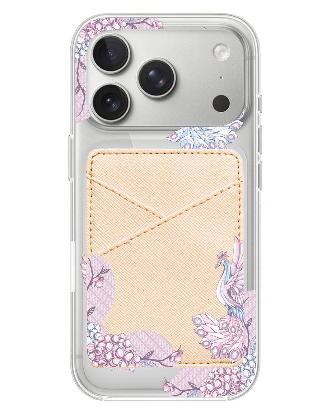 iPhone Phone Wallet Case - Peacock 1.0