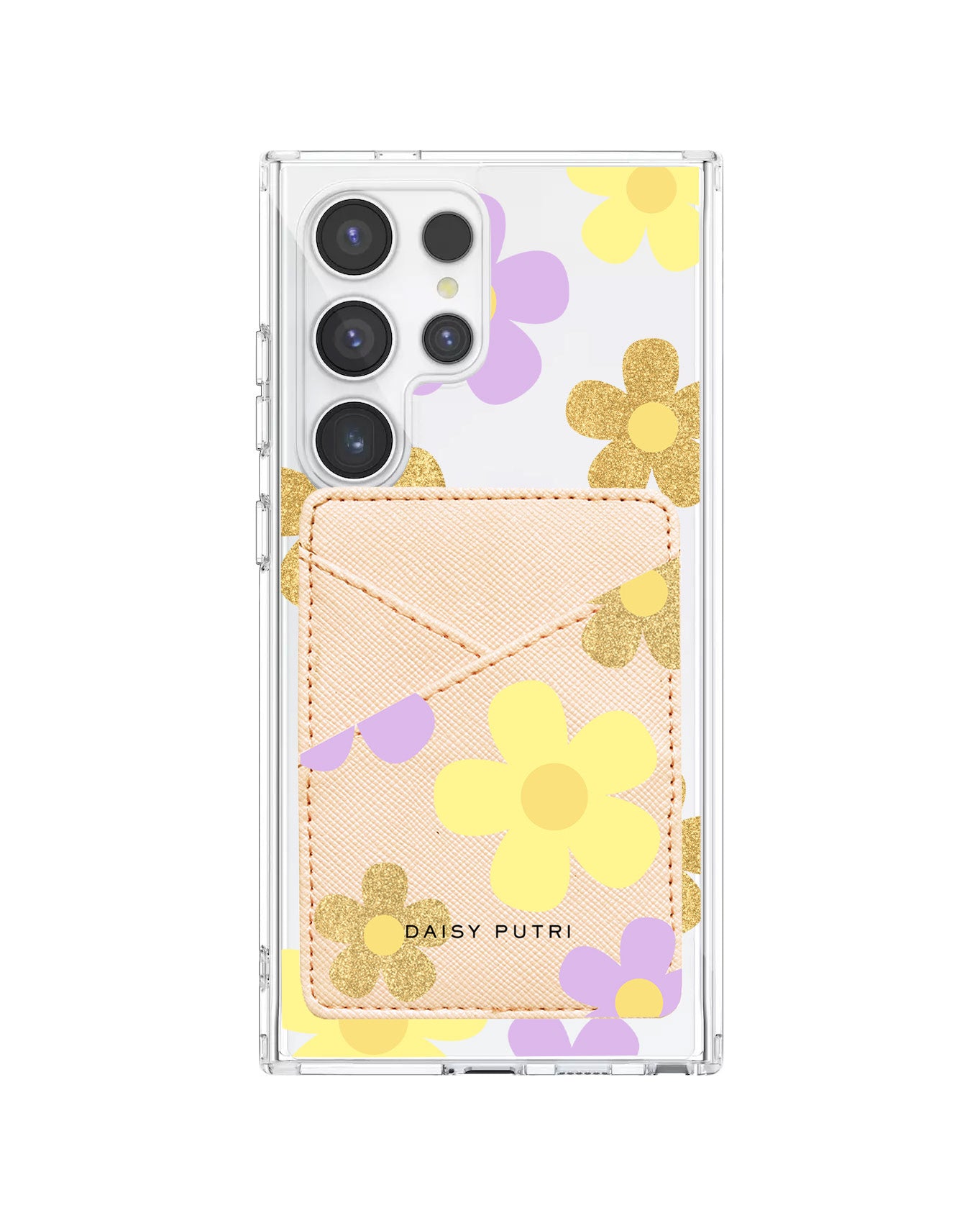 Android Phone Wallet Case - Daisy Twinkle