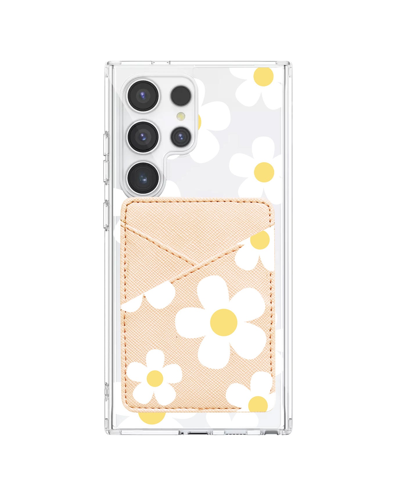 Android Phone Wallet Case - Daisy 2.0