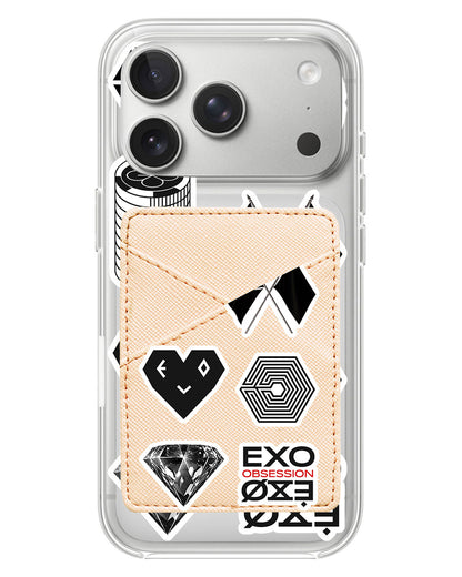 iPhone Phone Wallet Case - EXO Sticker Pack