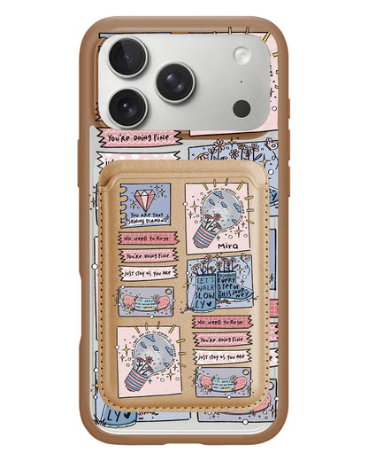 iPhone Magnetic Wallet Case - Shine