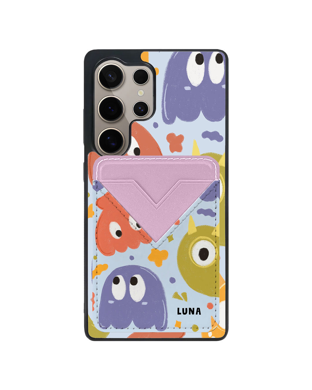 Android Avant Wallet Case - Cute Monster 1.0