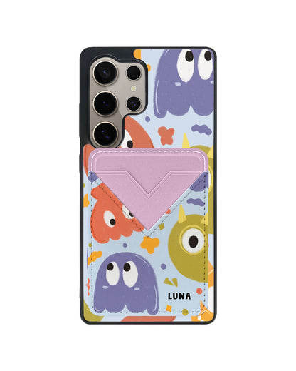 Android Avant Wallet Case - Cute Monster 1.0
