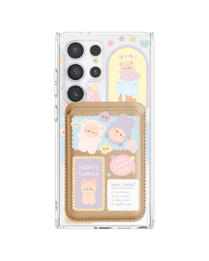 Android Magnetic Wallet Case - Sweets Heaven