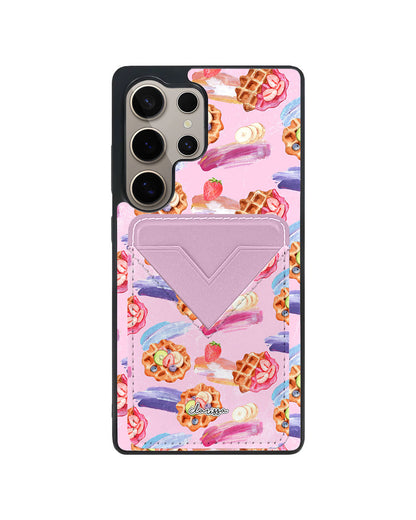 Android Avant Wallet Case - Waffles