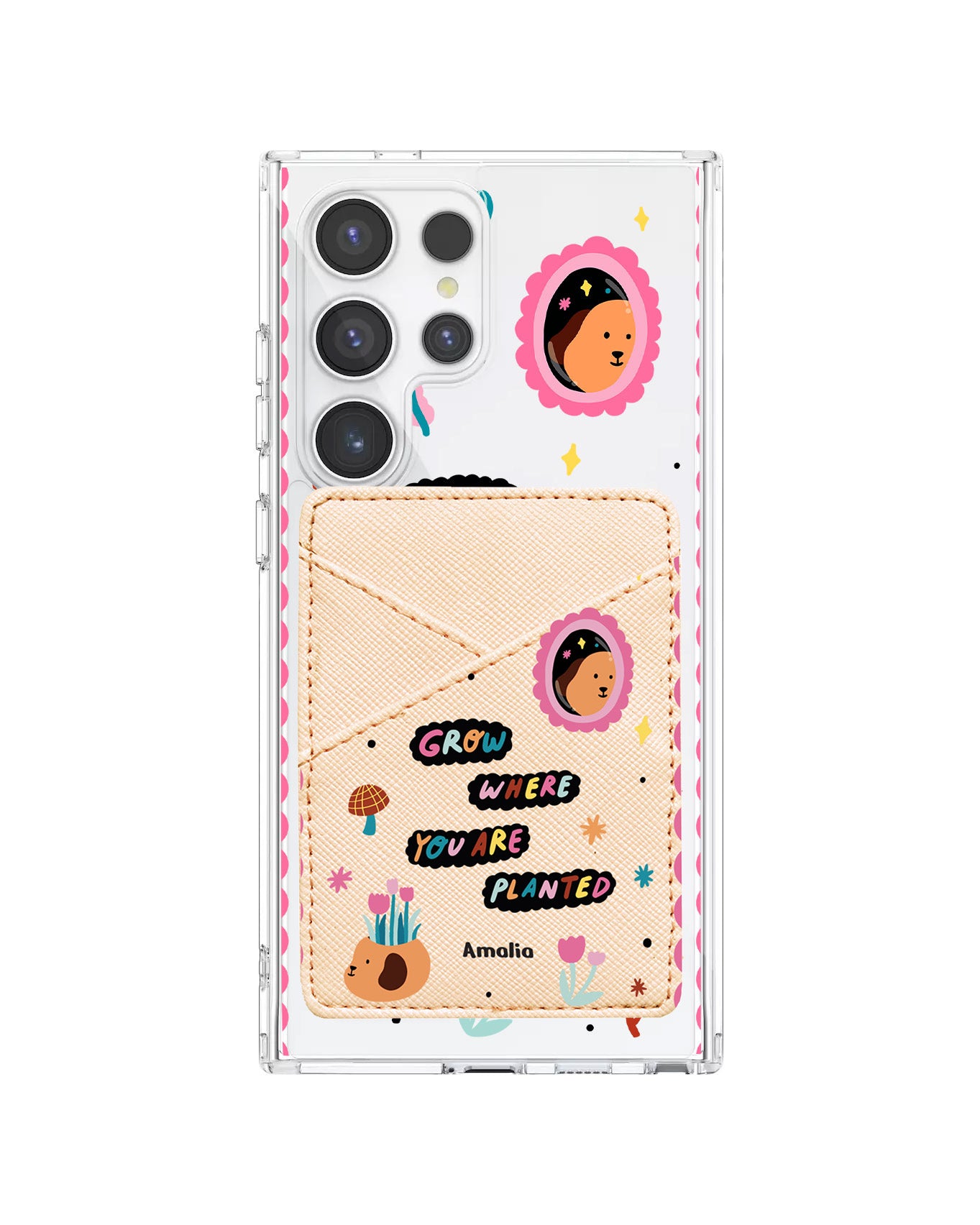 Android Phone Wallet Case - Grow Where You Are Planted