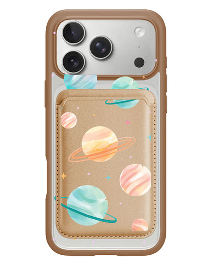 iPhone Magnetic Wallet Case - Planetarium 1.0