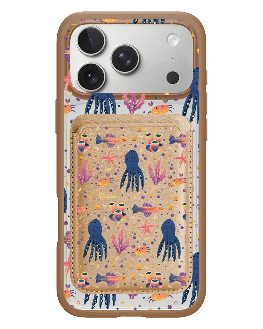 iPhone Magnetic Wallet Case - Underwater Dreams 1.0
