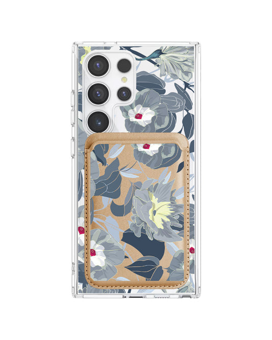 Android Magnetic Wallet Case - September Morning Glory