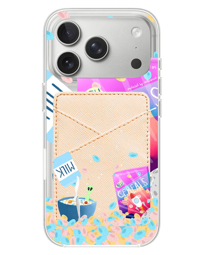 iPhone Phone Wallet Case - Cerealiens