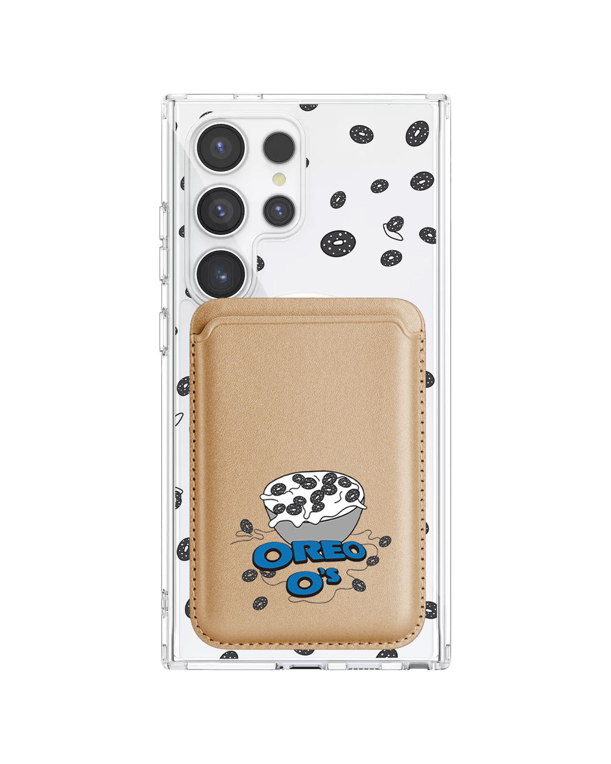 Android Magnetic Wallet Case - Oreo