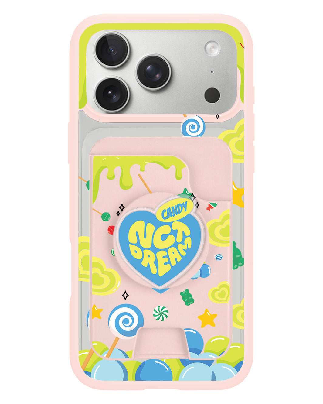 iPhone Magpop Wallet - NCT Dream Candy Lime Green