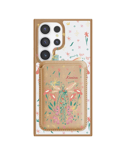 Android Magnetic Wallet Case - Growing Day by Day