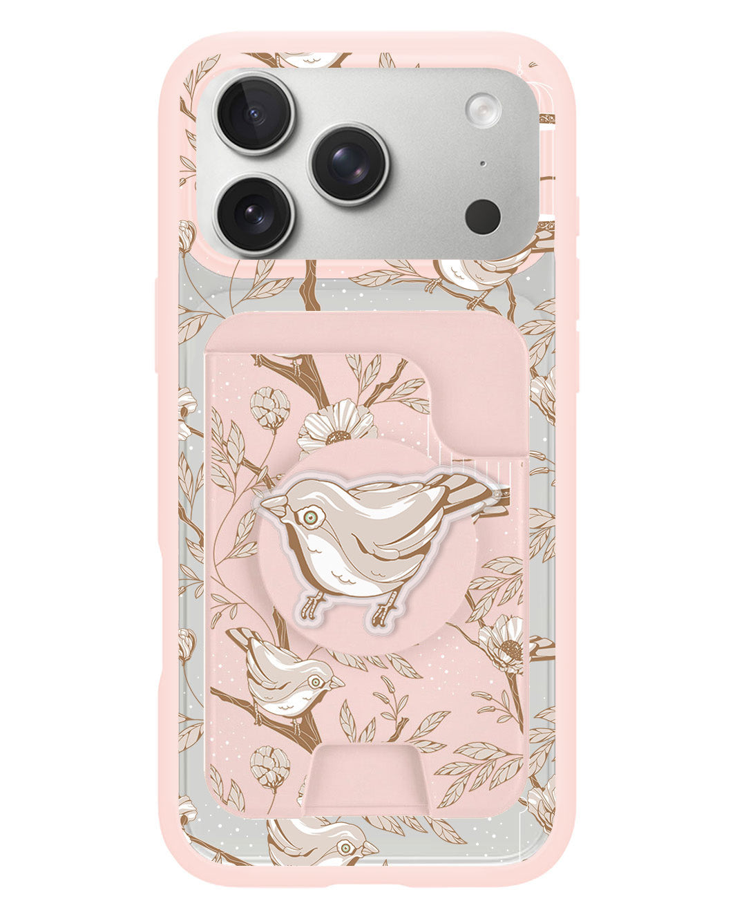 iPhone Magpop Wallet - Lovebird Monochrome 3.0