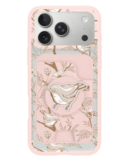 iPhone Magpop Wallet - Lovebird Monochrome 3.0