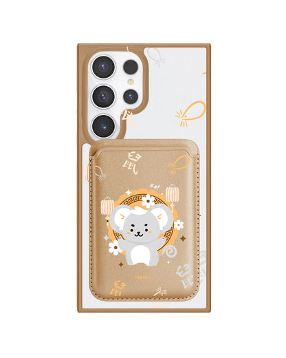 Android Magnetic Wallet Case - Rat (Chinese Zodiac / Shio)
