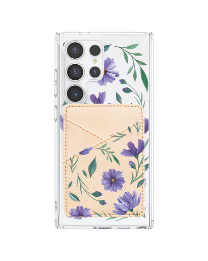 Android Phone Wallet Case - February Violet