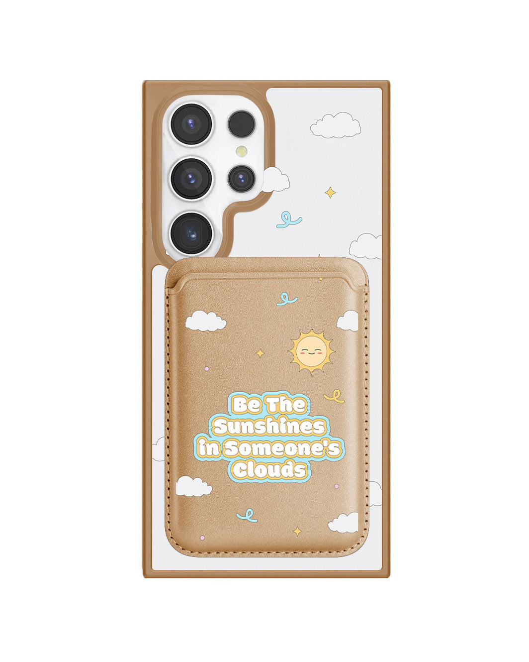 Android Magnetic Wallet Case - Sunshine