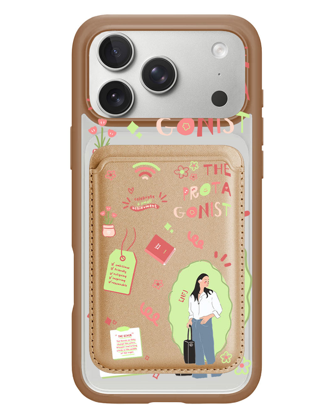iPhone Magnetic Wallet Case - ENFJ